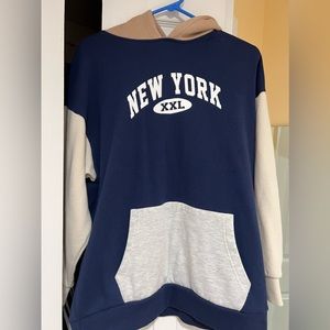 New York Multicolored Hoodie size M